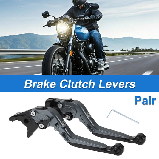 2 x Adjustable Short Long Brake Clutch Levers for Yamaha YZF R1 (02-03)