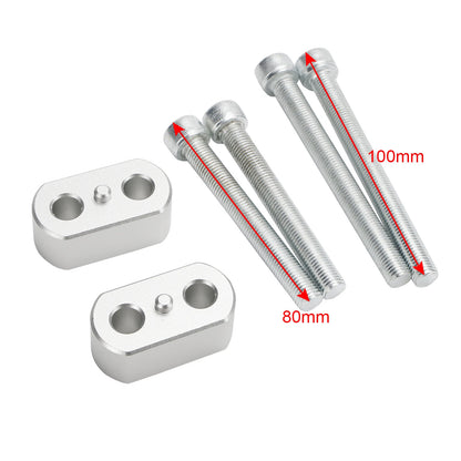 20mm Aluminium Handlebar Riser for Tiger 1200 & Explorer XR (2018-2023)