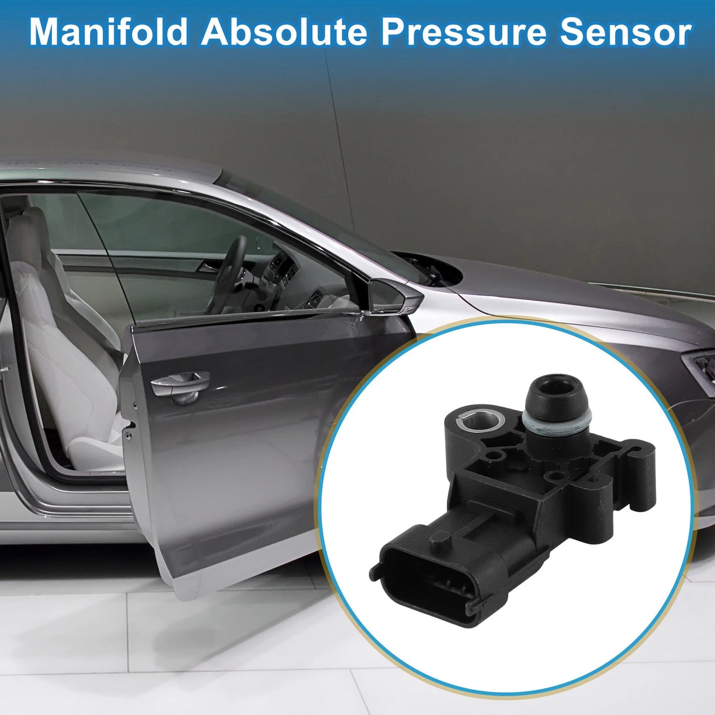 Manifold Absolute Pressure Sensor 1x for Buick Regal, Buick Enclave
