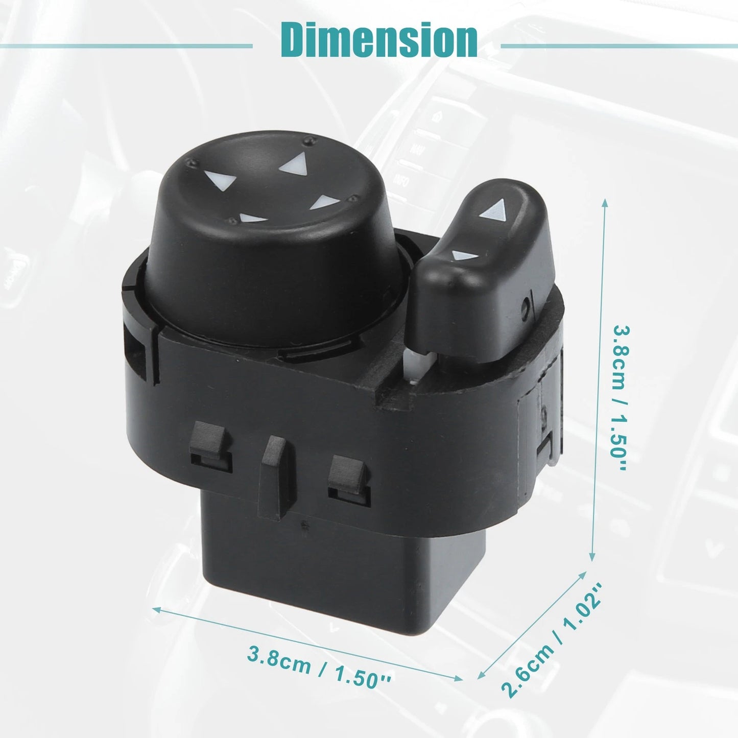 Power Rear View Mirror Switch Remote Control for Chevrolet Malibu (2004-2008)