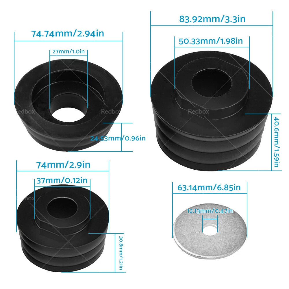 20 x Polyurethane Body Mounts for Ford F250 F350 2/4WD (1999-2018)
