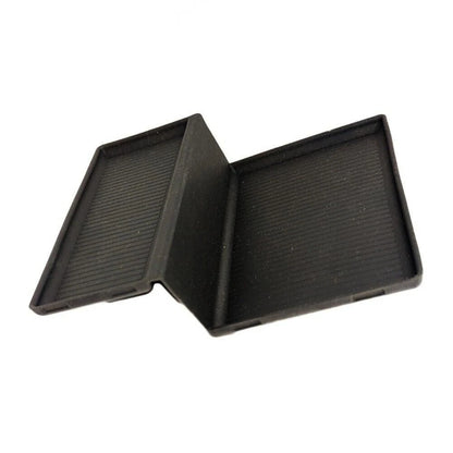 Black Rubber Mat Insert Center Console for Dodge Ram 2500 3500 (2010-2015)