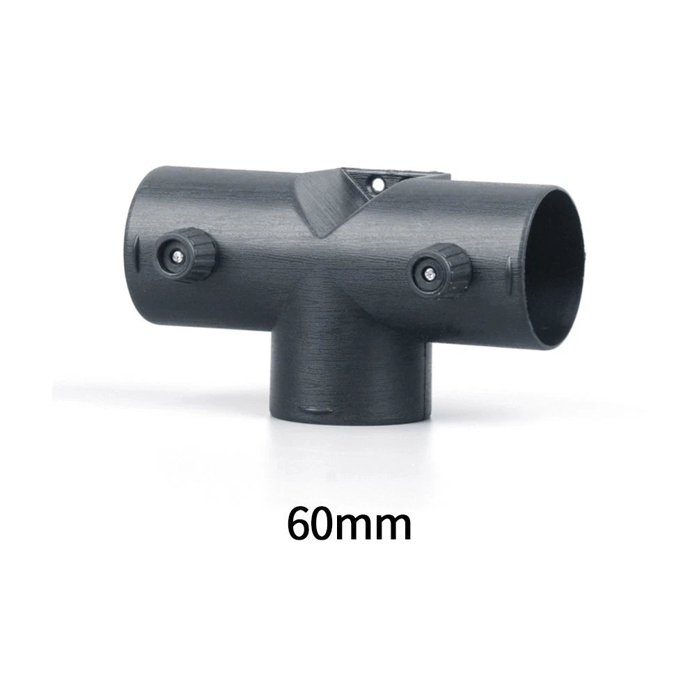 Parking Heater T-out Connector / 1 Pcs 160mm 60mm / Plastic With Vavle Flap for Car