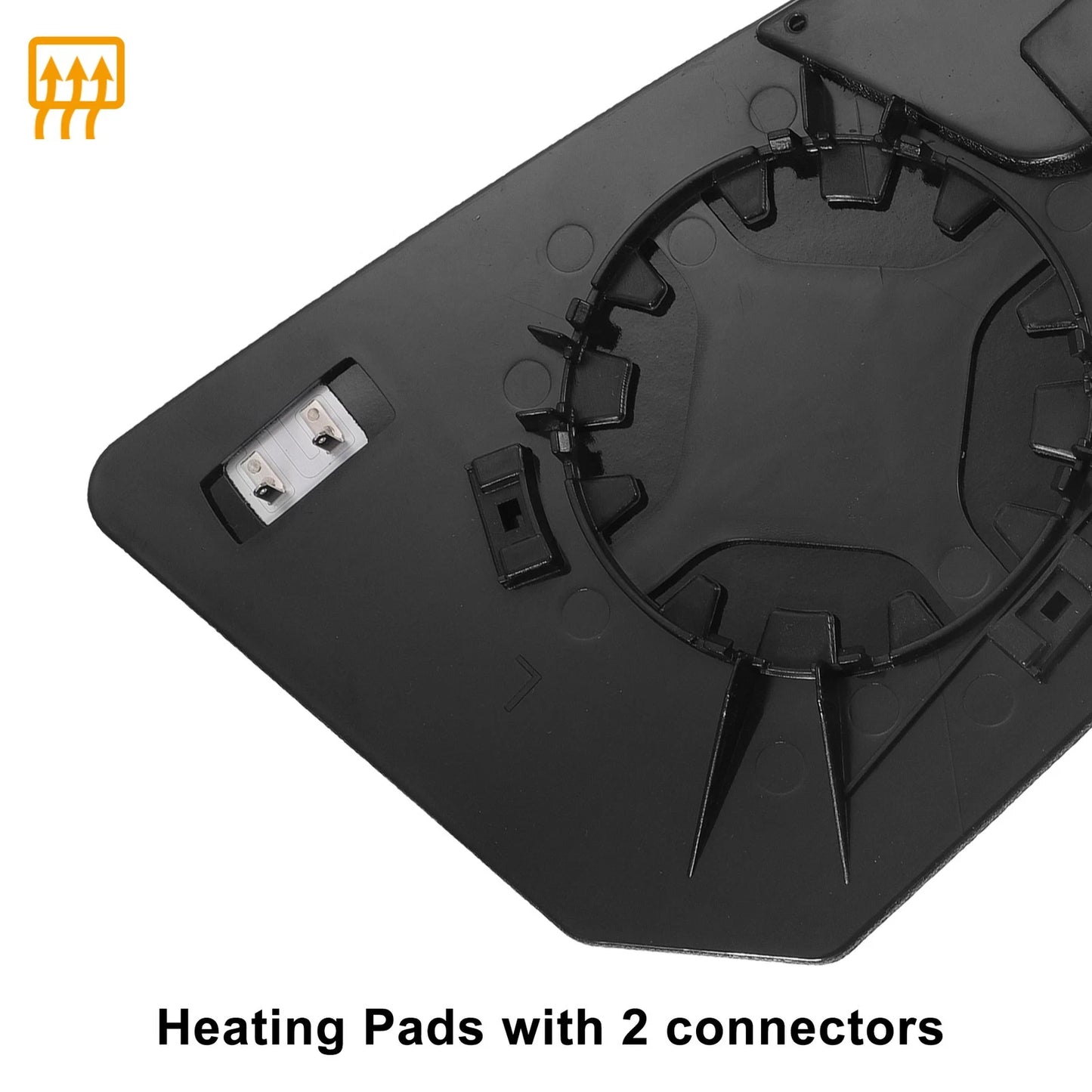 Left Side Mirror Glass w/ Back Heated for GMC Acadia Chevrolet