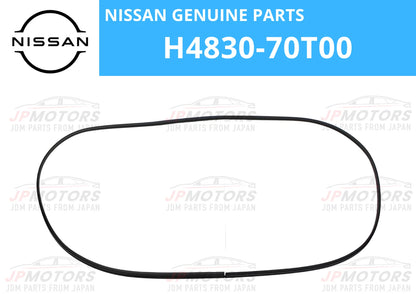 Trunk Lid Weatherstrip for NISSAN S14 Silvia 240SX (1993–1998)