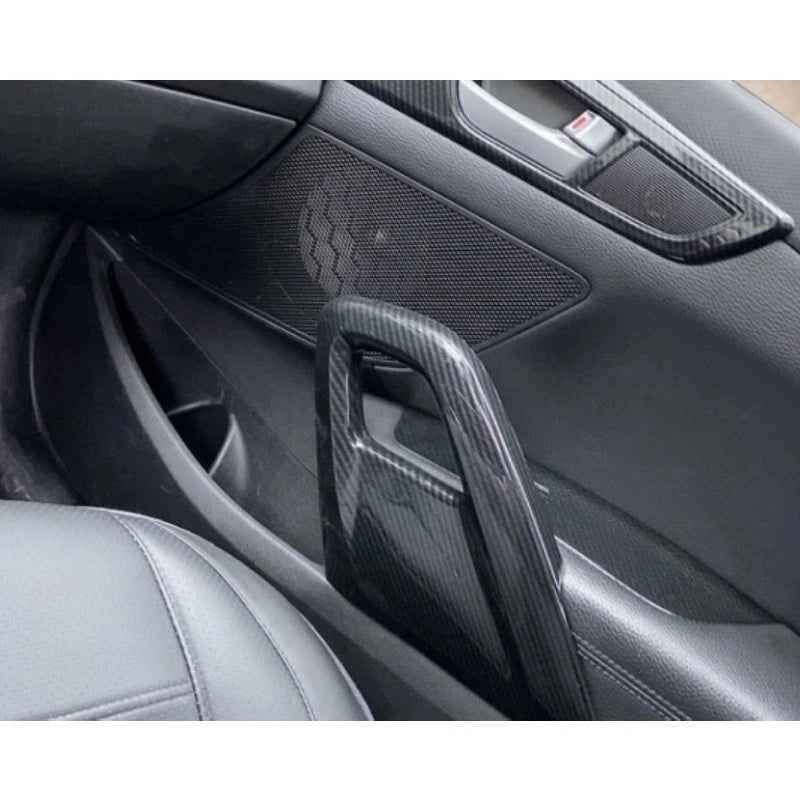 Carbon Fiber Interior Door Armrest Trim Covers for Hyundai Veloster