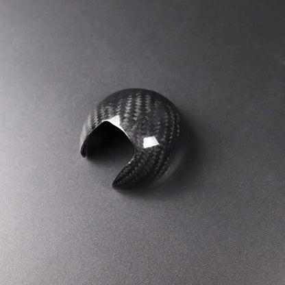 Real Carbon Fiber Gear Shift Knob Head Cover Trim For Audi A3 S3 2012-2018