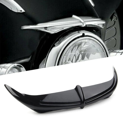Black Batwing Fairing Brow Accent for Harley Touring FLHX (1996-2013)