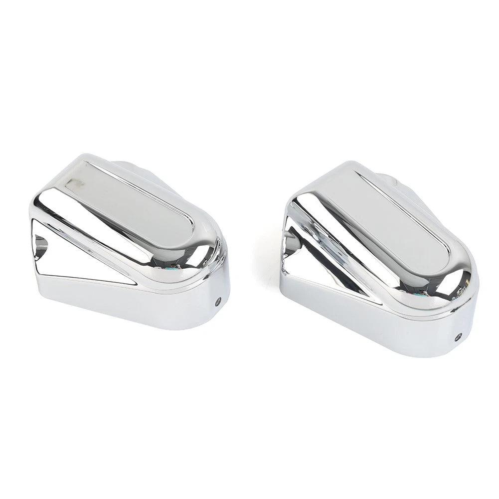 Rear Axle Covers  Chrome for Harley Softail FLSTC FLSTN (2000-2017)