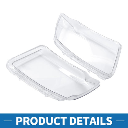 Car Front Left Right Headlight Lens Covers for Jeep Grand Cherokee (2001-2003)