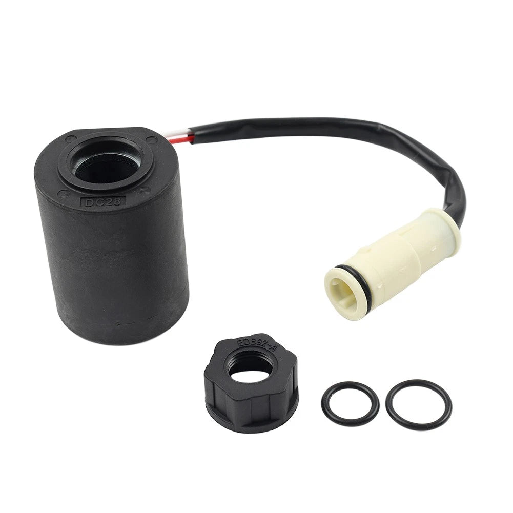 24V Solenoid Valve Coil for Volvo EC140, EC160, EC210, EC240 (2000-2023)
