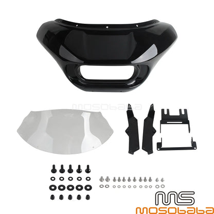 Headlight Fairing Windscreen Kit for Harley Softail Fat Bob (2018-2023)