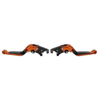 CNC Orange Extendable Brake Clutch Levers for Yamaha FJR 1300, XJR1300 (2004-2020)