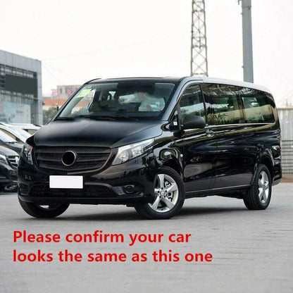Matte Rear Air Vent Outlet A/C Cover Trim for Mercedes-Benz Vito Metris (2016-2020)