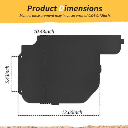 Battery Cover Box Lid for Yamaha Rhino 450 660 YXR450F YXR660F