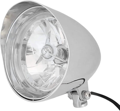 6" Chrome Bullet Headlight for Harley Sportster Chopper Bobber