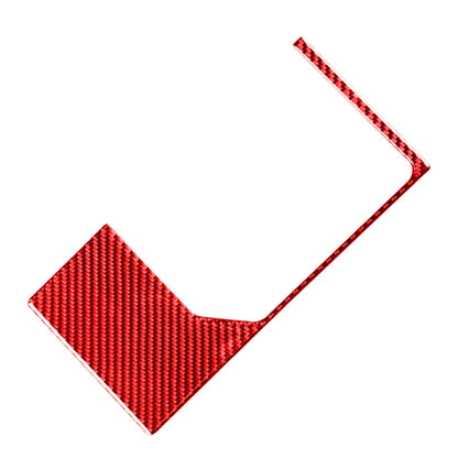 Carbon Fiber Red Gear Shift Panel Trim for Toyota Tundra (2014-2021)