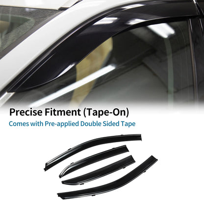 Window Deflectors 1 Set for Toyota Corolla (2009)