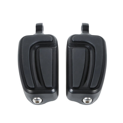 Footpegs for Harley Touring Softail Street Bob Black