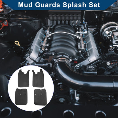 Mud Flaps Splash Guards Mud Guards for Toyota Tacoma (1999–2004)