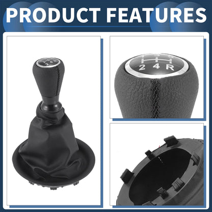 5 Speed Gear Shifter Knob & Cover for Peugeot Partner (2008-2022)