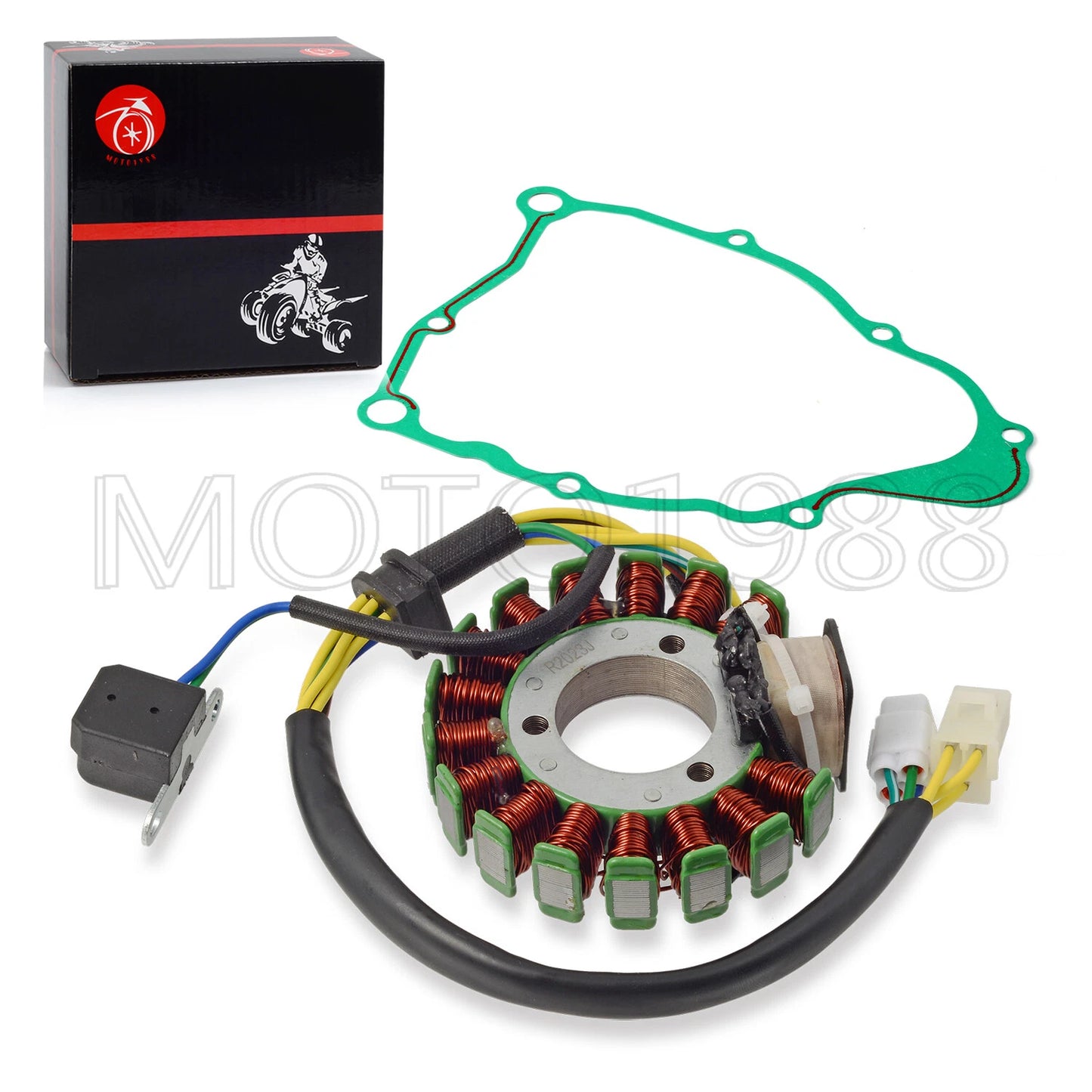 Stator & Gasket for Yamaha Bear Tracker 250 YFM250 2WD (1999–2000)