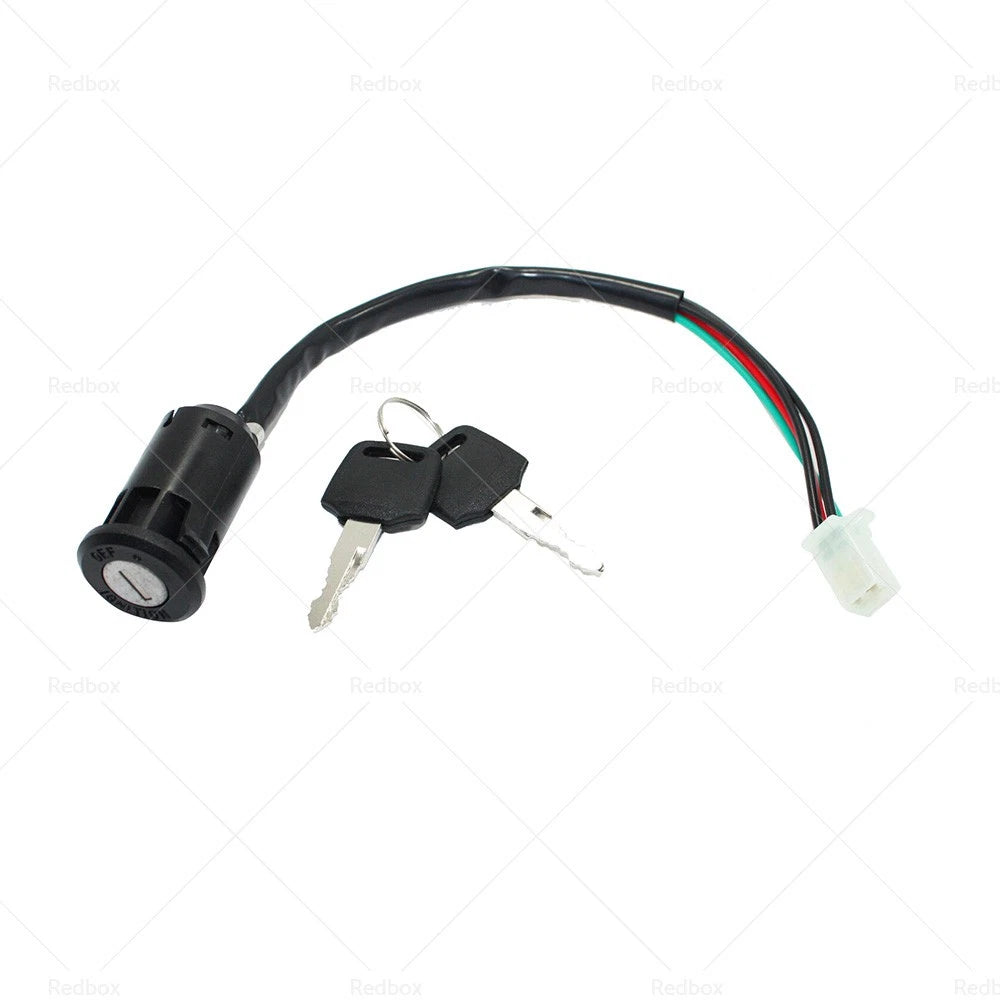 4 Wire Ignition Key Barrel Switch for 50cc 110cc 125cc 150cc PIT Quad ATV