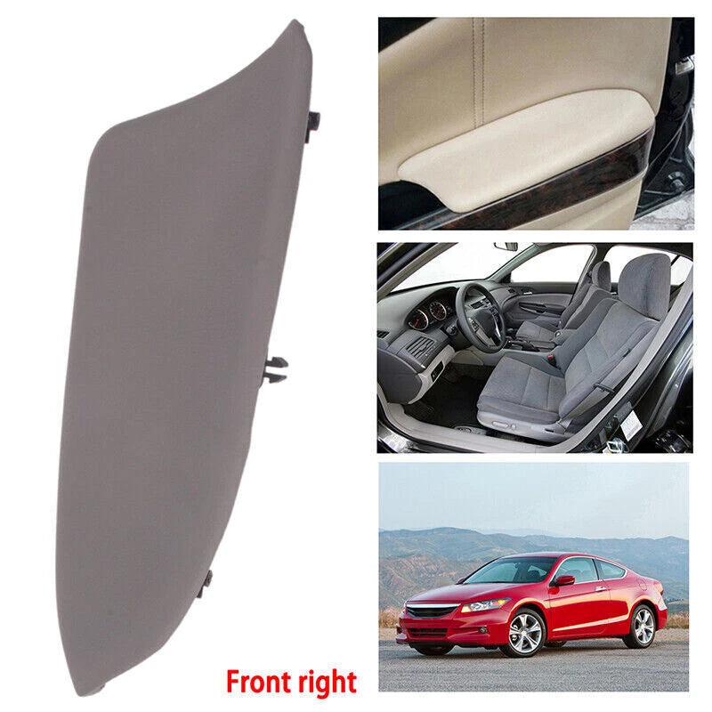Front Right Side Door Panel Armrest Cover for Honda Accord (2008-2012) Gray