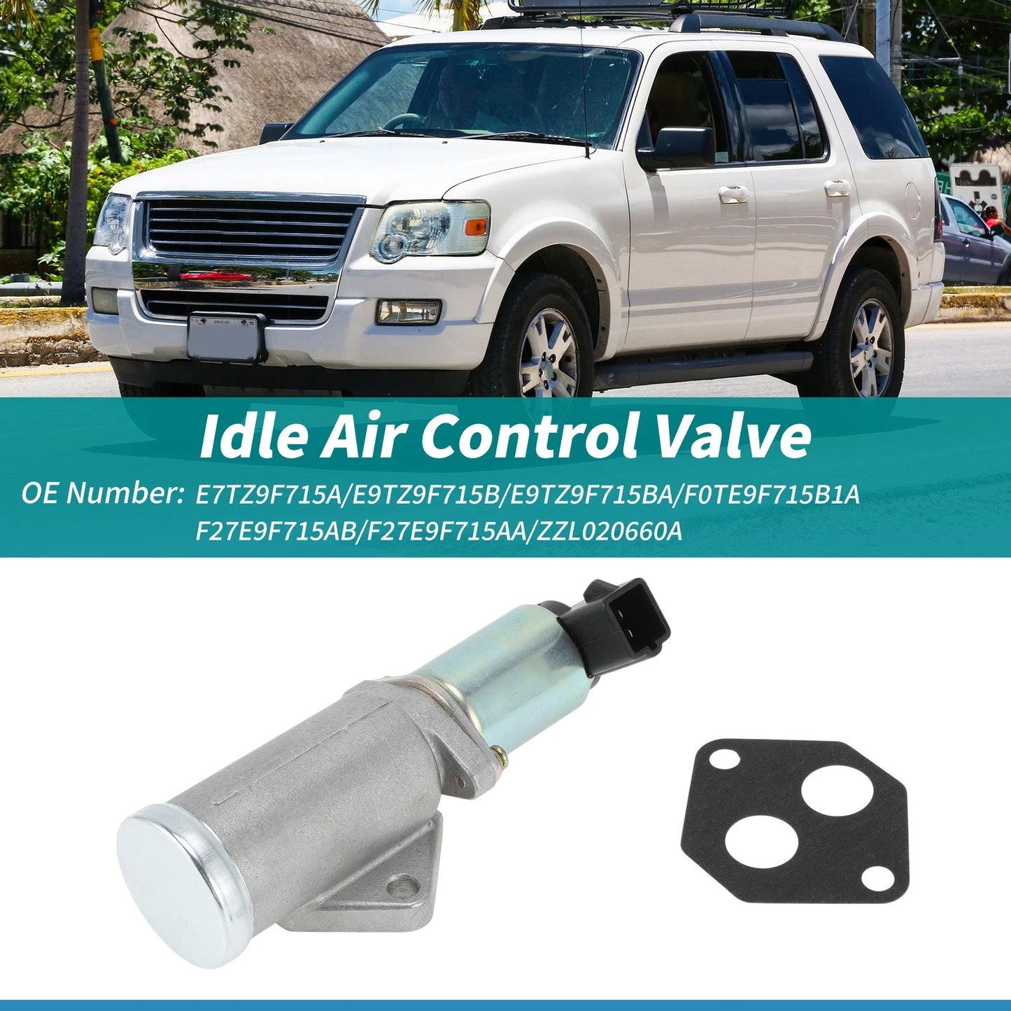 Idle Air Control Valve w/ Gasket for Ford Explorer (1991-1994)
