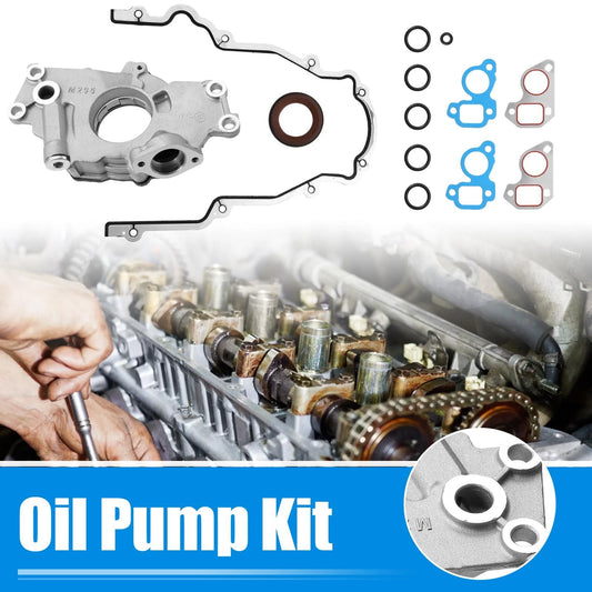Oil Pump w/Gaskets for Chevrolet for GMC for Pontiac for Hummer