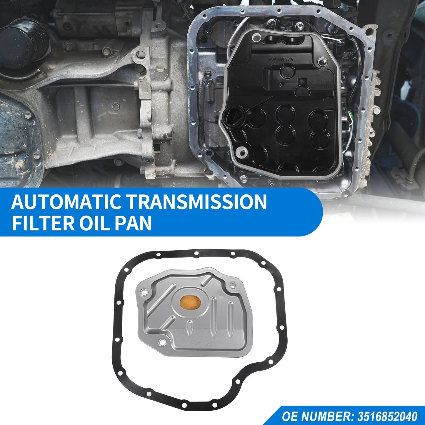 Transmission Filter Oil Pan Gasket Toyota Yaris
