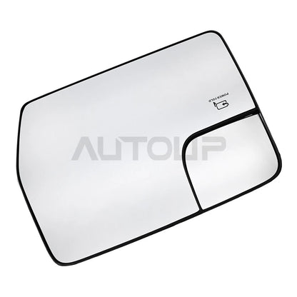 Left side view mirror glass for Ford F-150 (2011–2014)