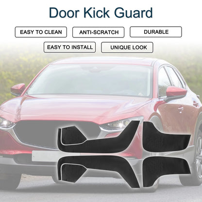 Door Kick Guard for Mazda CX-5 2017-2021 Front Rear Driver Passenger Side 1 Set