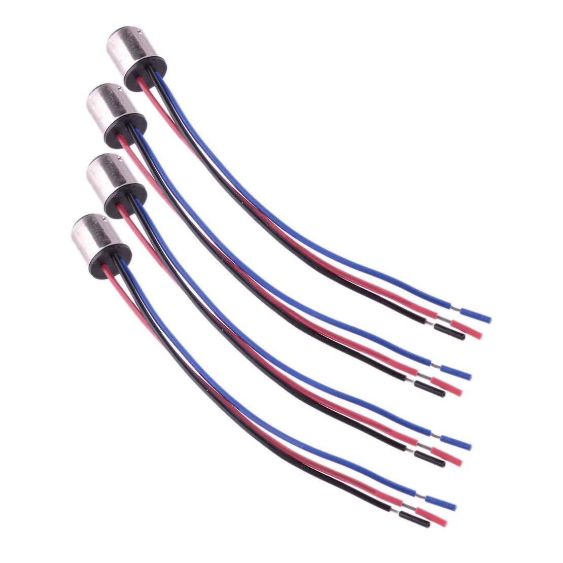 4x Headlight Tail Lamp Signal Adapter Harness for Car (1157/2057/2357)