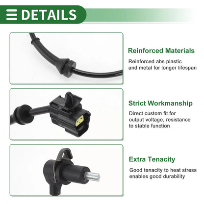 ABS Wheel Speed Sensor for Chevrolet Aveo (2004 - 2014)