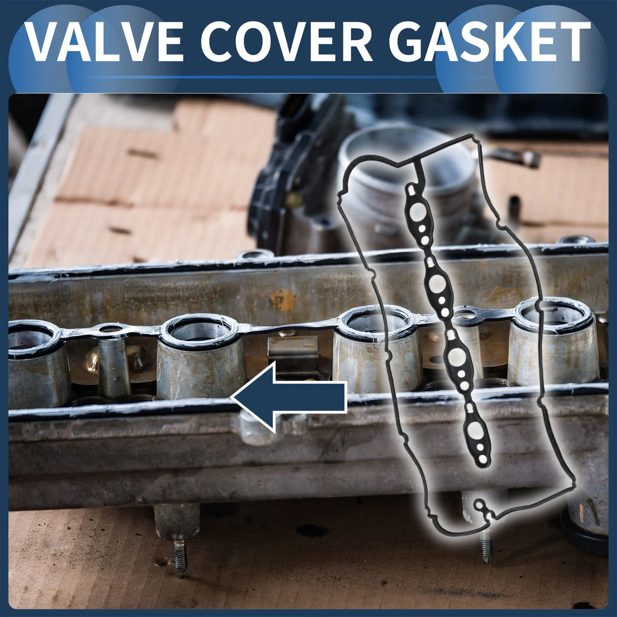 Valve Cover Gasket for Hyundai H350 Bus/Platform/Chassis/Van (2015-On)