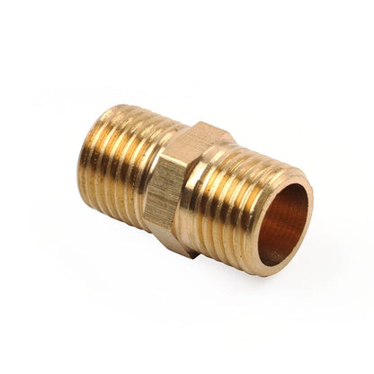 Brass G 1/4 Male to G 1/4 Male Adapter Pipe Fitting for Various Applications