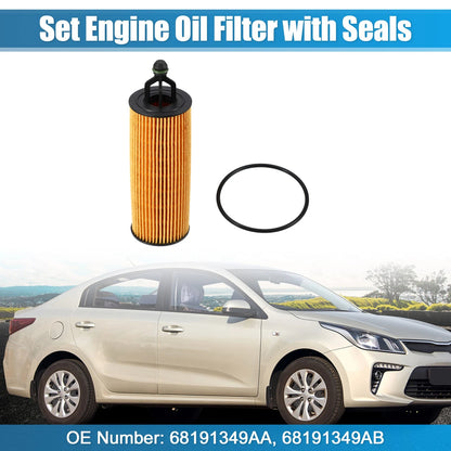 Engine Oil Filter 1 x for Dodge Avenger (2007-2014)
