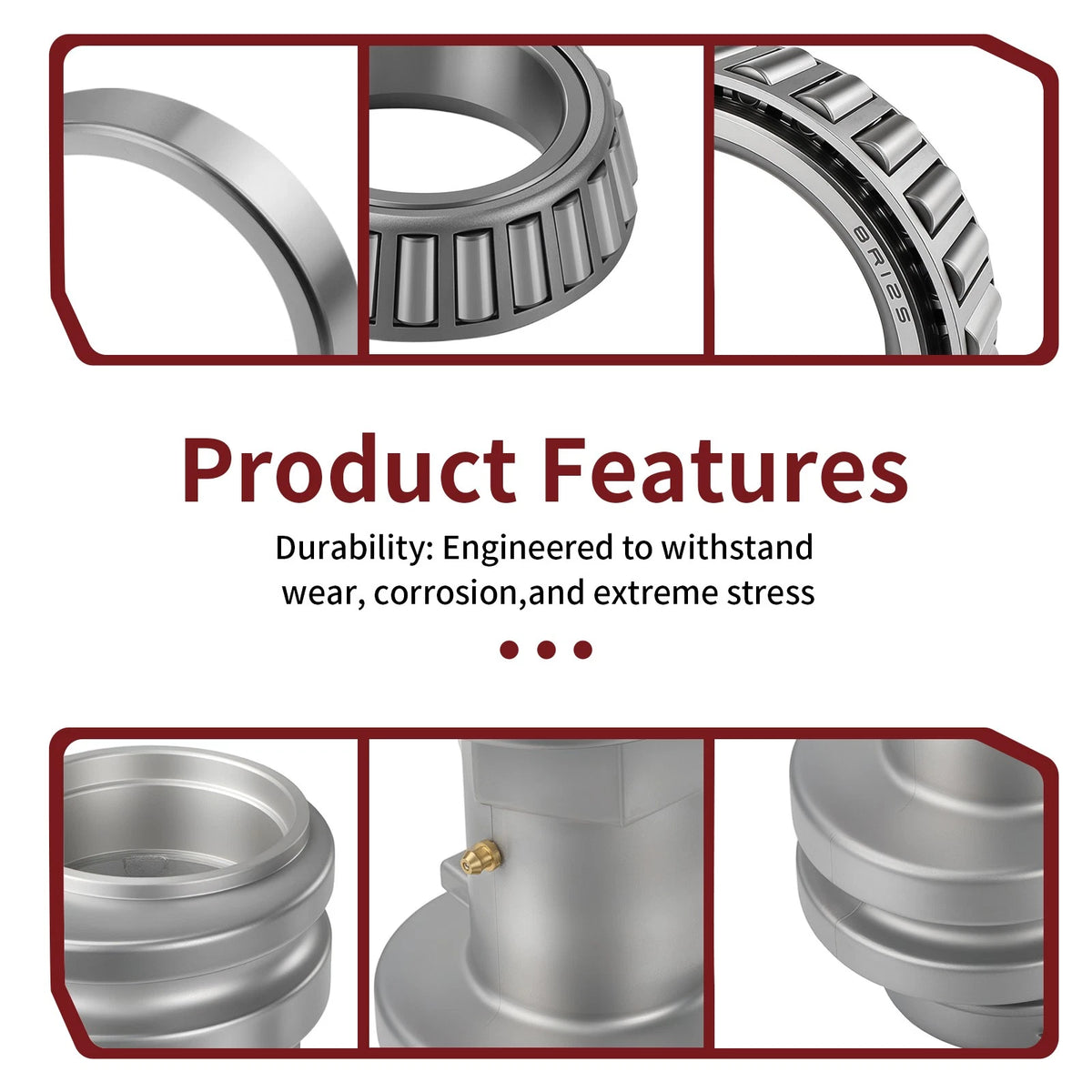 Axle Housing Tapered Cone Bearing Kit for Polaris Scrambler 500 (2005–2012)