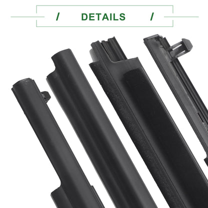 Front Left & Right Weatherstrip Window Seals for Toyota