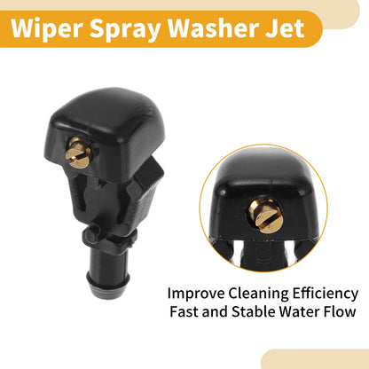Windshield Washer Nozzle Kit for Ford F150 (2004-2023) - Includes Hose Connector