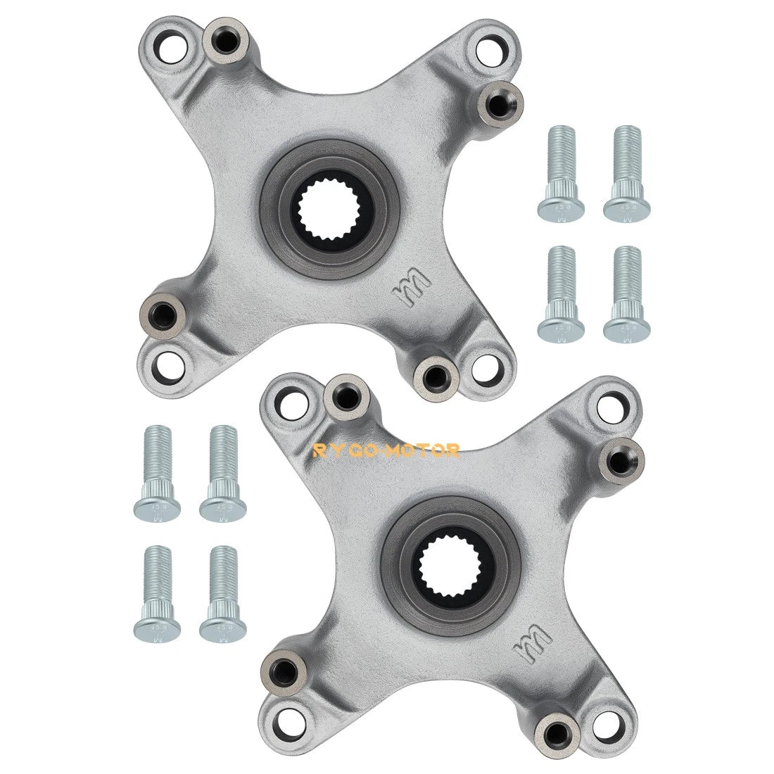 2 x Rear Left Right Hub & Bolts for Polaris Sportsman 300 400 (2008–2010)