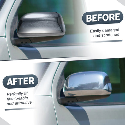 Rearview Mirror Cover Cap Chrome Plated for Toyota Hilux Vigo (2005-2011)