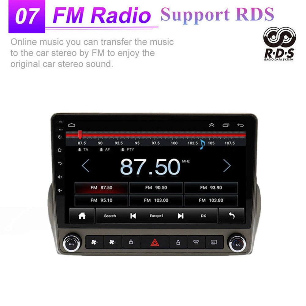 9" Android 13 Quad Core Stereo Radio GPS Navigation for Chevrolet Camaro (2008-2015)