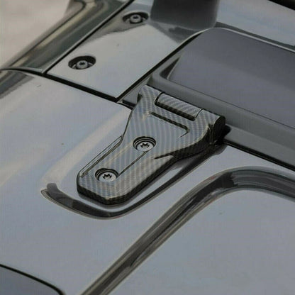 Bonnet Hood Hinge Cover Trim for Jeep Wrangler JL (2018-2023)