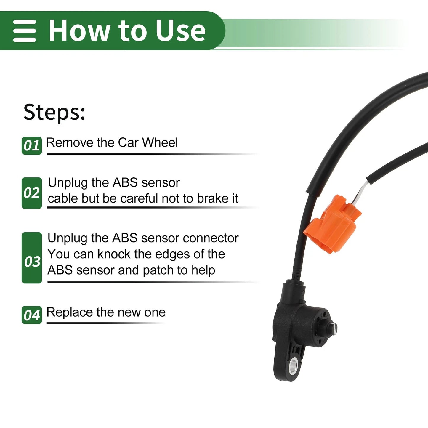 ABS Wheel Speed Sensor for Honda Odyssey (1999-2004)