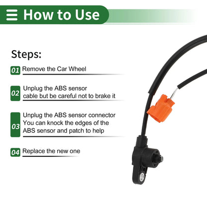 ABS Wheel Speed Sensor for Honda Odyssey (1999-2004)