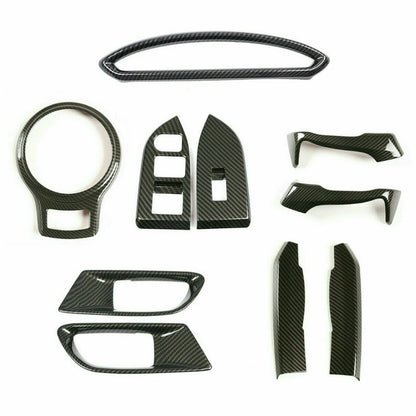 ABS Carbon Fiber Trim Cover Set for Toyota GT86 Scion FR-S Subaru BRZ