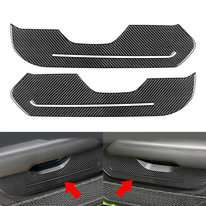 Front Door Panel Cover Trim for Jeep Wrangler JL Gladiator JT (2018-2023)