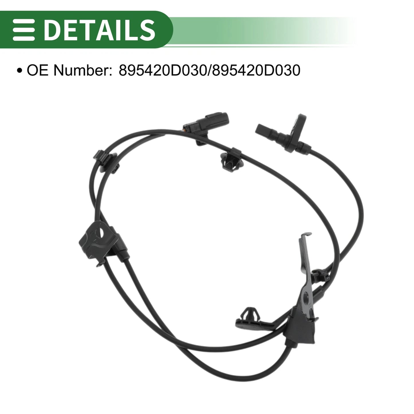 ABS Wheel Speed Sensor for Toyota Yaris (2008-2012) - 1 Pcs